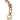 Gold Chanel CC Gold Plated Letters Pendant Necklace