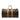 Brown Louis Vuitton Monogram Keepall 55 Travel Bag