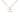 Gold Chanel CC Gold Plated Pendant Necklace