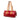 Red Louis Vuitton Monogram Vernis Rosewood Avenue Shoulder Bag