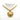 Gold Chanel Gold Plated CC Round Mirror Pendant Necklace - Designer Revival