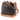 Brown Louis Vuitton Monogram Noe BB Bucket Bag