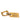 Gold Chanel Gold Plated Rue Cambon Tag Brooch