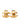 Gold Chanel Gold Plated CC Clip On Earrings