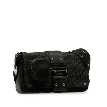 Black Dior Diorissimo Street Chic Crossbody Bag - Designer Revival