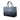 Blue Dior Medium Ombre Embossed Leather Book Tote