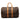 Brown Louis Vuitton Monogram Keepall 45 Travel Bag