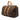 Brown Louis Vuitton Monogram Keepall 45 Travel Bag