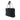 Black Chanel Large Chevron Surpique Iridescent Calfskin Tote