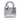 Silver Dior Mini Metallic Patent Microcannage Lady Dior Satchel