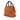 Orange Gucci Small Calfskin Bamboo Shopper Satchel - Designer Revival