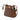 Brown Burberry House Check Canvas and Calfskin Little Crush Crossbody