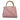 Pink Gucci Small Calfskin Bamboo Shopper Satchel