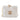 White Chanel Quilted Caviar Card Holder on Chain Crossbody Bag