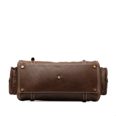 Brown Celine Leather Handbag