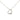 Silver Tiffany Open Heart Pendant Necklace