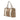 Beige Gucci Medium GG Canvas Bamboo Libeccio Tote