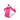 Pink LOEWE Medium Bicolor Leather Hammock Satchel