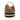 Brown Burberry Medium Mega Check Canvas Ashby Bucket Bag Satchel