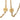 Gold Chanel CC Gold Plated Medallion Station Necklace