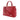 Red Fendi Leather Petite 2Jours Satchel