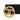 Gold Chanel CC Gold Plated Round Push Back Earrings