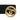 Gold Chanel CC Gold Plated Round Push Back Earrings