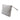 Gray Fendi Large Woven Fabric and Calfskin FF Flat Pouch