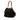 Black Prada Canvas Canapa Logo Bucket Bag