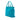 Blue Prada Vitello Daino Open Convertible Tote Satchel