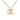 Gold Chanel CC Gold Plated Star Cutout Pendant Necklace