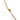 Gold Chanel CC Gold Plated Star Cutout Pendant Necklace