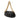 Black Bottega Veneta Lambskin Chain Pouch Shoulder Bag