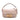 Pink Fendi Mini Zucca Embossed Leather Baguette Satchel