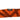 Orange Hermès Bolduc Twilly Silk Scarf Scarves