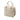 Beige Prada Saffiano Lux Satchel