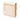 Cream Chanel CC Quilted Iridescent Lambskin Compact Wallet