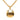 Gold Chanel Gold Plated CC Quilted Oval Pendant Necklace