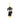 Black Prada Saffiano Robot Beaver Bag Charm and Key Chain