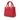 Red Dior Medium Lambskin Cannage Lady Dior Satchel