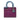 Purple Dior Medium Tricolor Lambskin Cannage Lady Dior Satchel