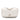 White Chanel Medium Stitched Calfskin Covered CC Flap Crossbody Bag
