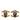 Gold Chanel CC Gold Plated Faux Pearl Clip On Earrings
