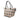 Beige Burberry House Check Canvas Tote