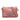 Pink Prada Glace Calf Studded Etiquette Flap Crossbody