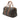 Black Dior Honeycomb Coated Canvas Boston Bag