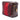 Red Gucci Houndstooth Canvas Soft Trunk Crossbody