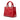 Red Dior Medium Patent Lady Dior Satchel