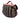Brown Fendi Pequin Canvas and Leather Top Handle Bag Satchel