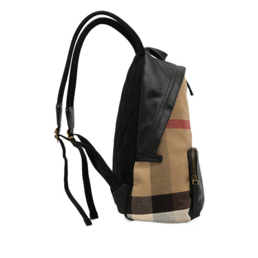 Brown Burberry House Check Abbeydale Backpack - Designer Revival